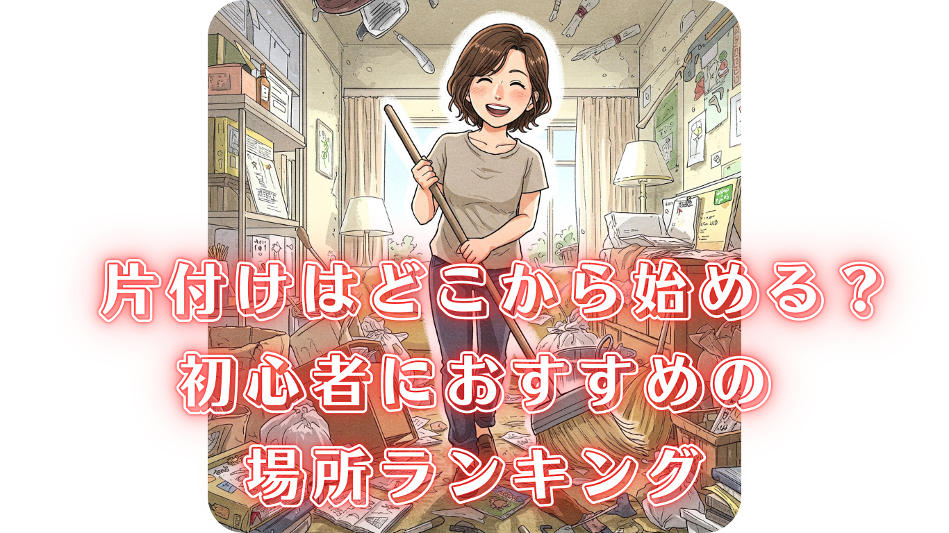 片付け どこから 始める