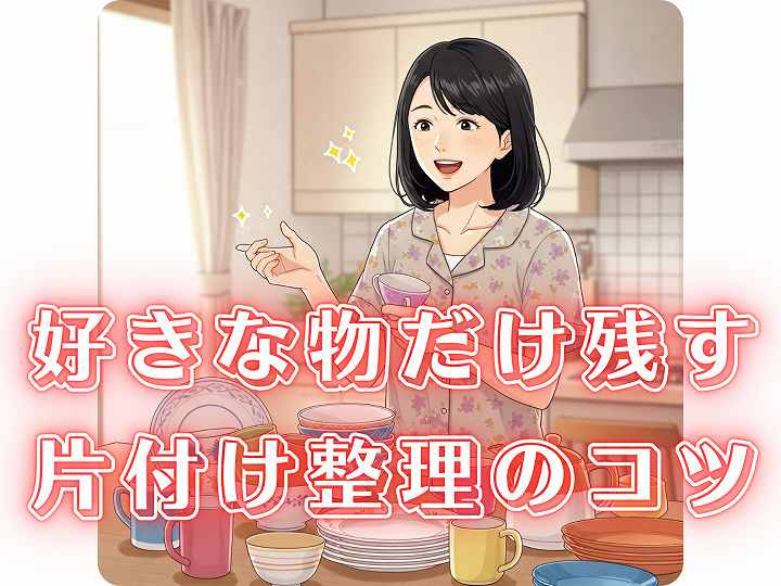 好きな物だけ 残す 片付け