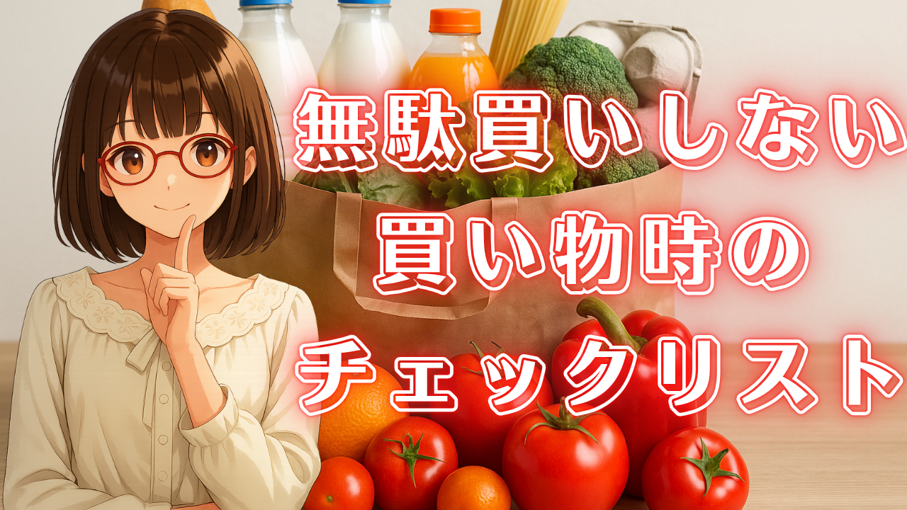 片付け 無駄買い防止 チェックリスト