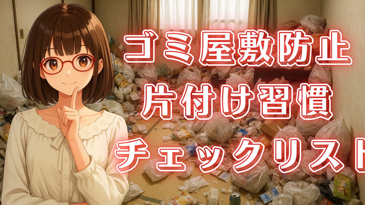 ゴミ屋敷防止 チェックリスト