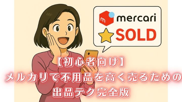 メルカリ 不用品 売り方