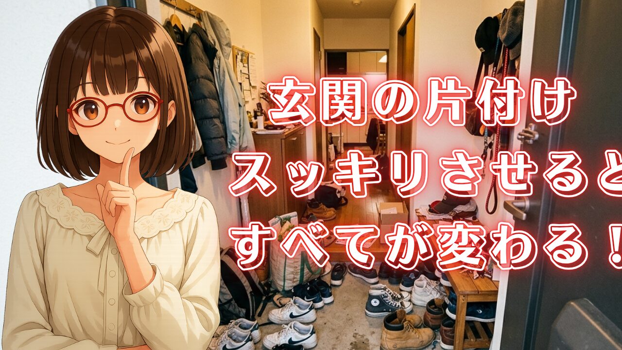 玄関 片付け 断捨離