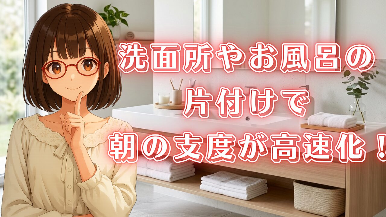 洗面所 風呂 浴室 片付け 断捨離