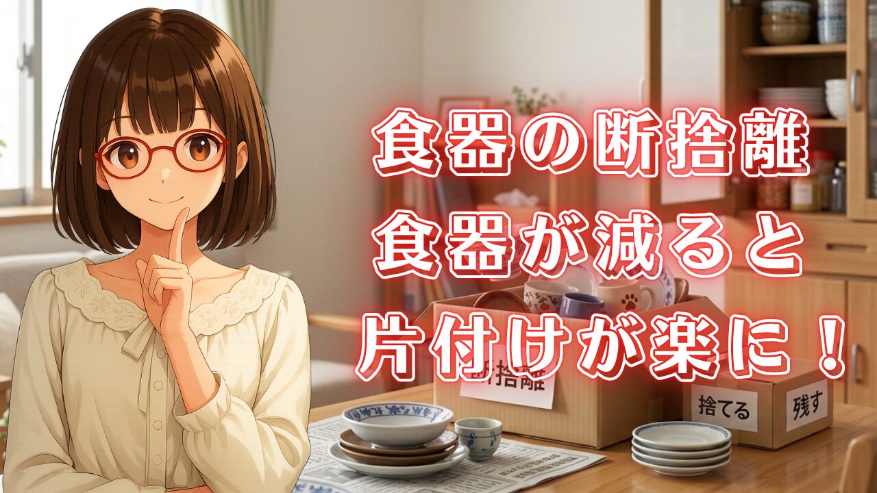 食器 断捨離 片付け