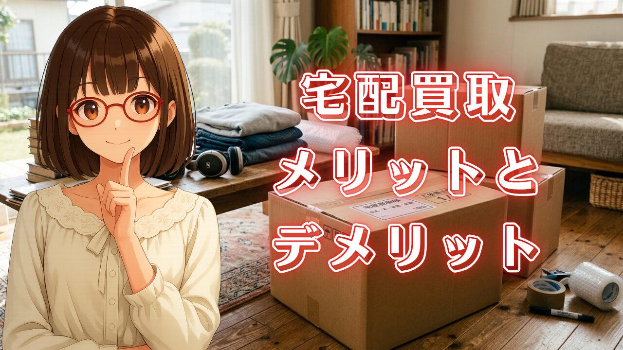 宅配買取 メリット デメリット おすすめ