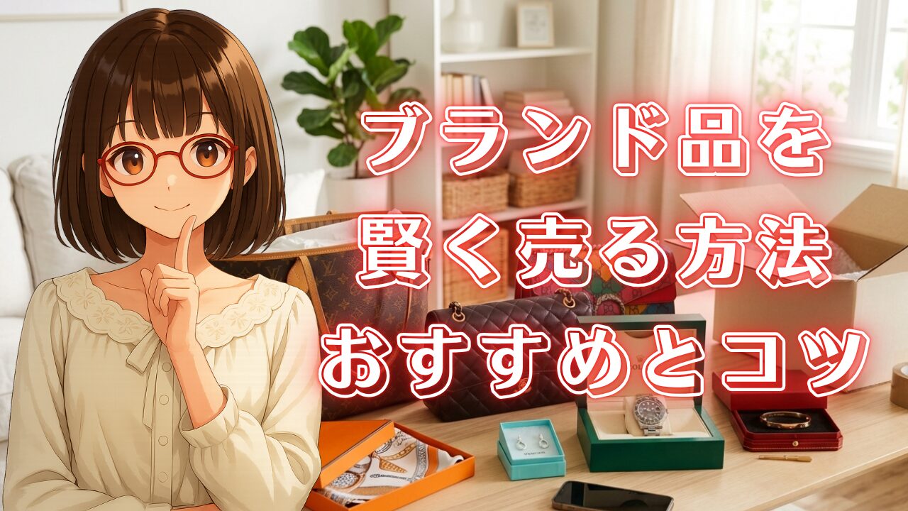 ブランド品 片付け 断捨離 売る コツ おすすめ