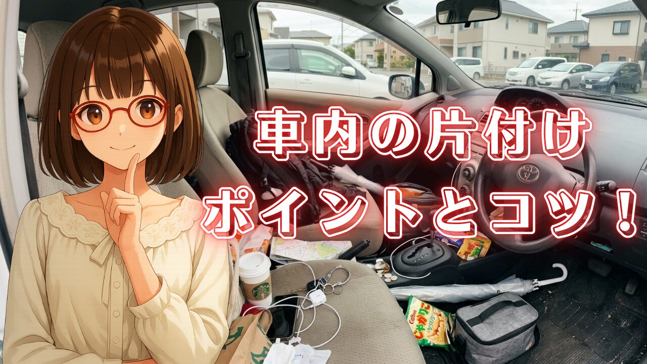 車内 片付け 断捨離
