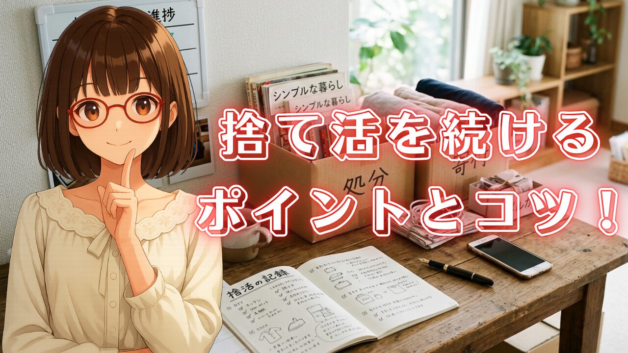 捨て活 続ける コツ