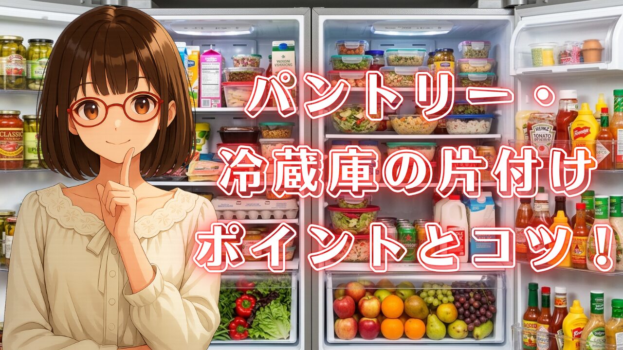 冷蔵庫 パントリー 片付け 断捨離