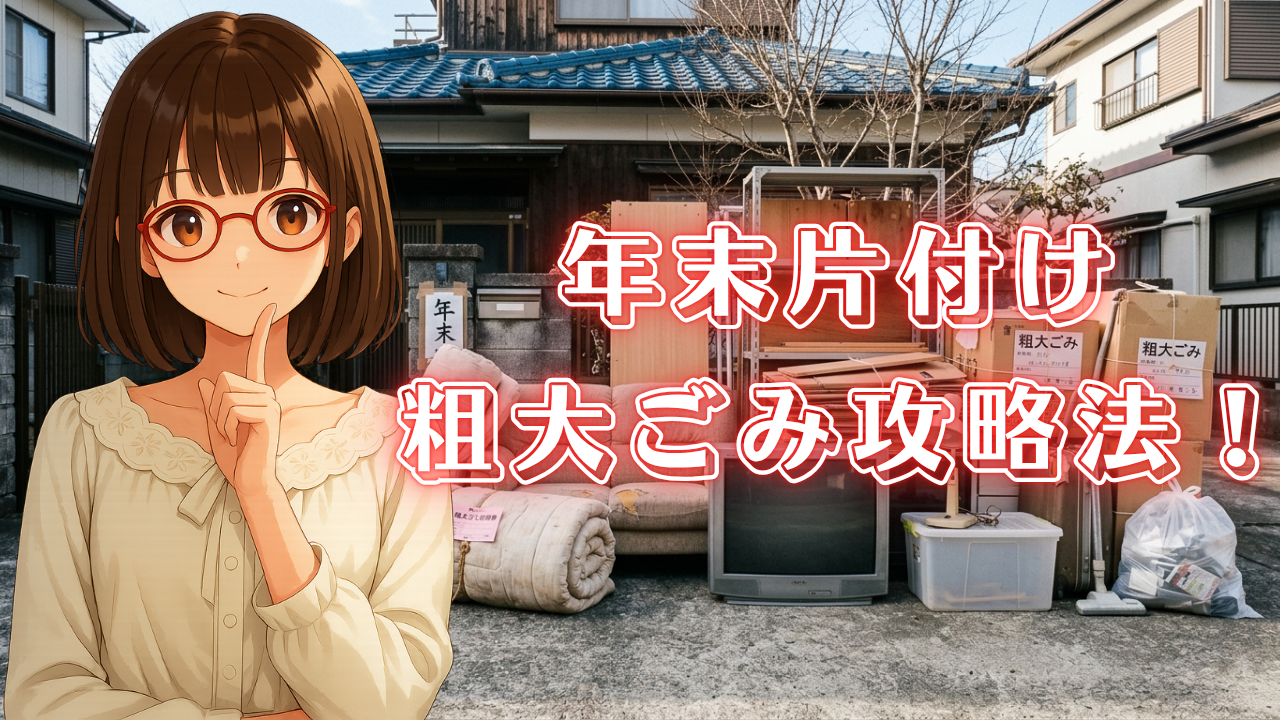 年末 粗大ごみ