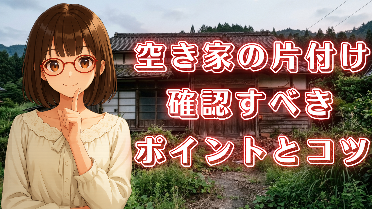 空き家 片付け